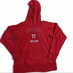 Vintage Y2K American Eagle red hoodie Size XL